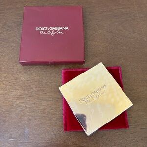 Dolce & Gabbana The Only One Pocket Mirror with Velvet Pouch NEW